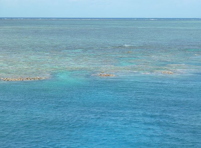 760-great-barrier-reef-33.jpg - Bij laagtij komt het rif op sommige plaatsen boven water.